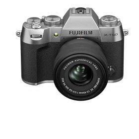 【中古】富士フイルム(FUJIFILM) ミラーレス一眼カメラ X-T50 レンズキット(XF15-45) シルバー F X-T50LK-1545-S