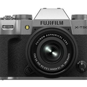 FUJIFILM X-T50 XC15-45mmレンズキット [シルバー]