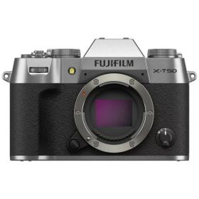 【ポイント10倍】 富士フイルム デジタル一眼カメラ FUJIFILM X-T50 ボディ 日英2言語設定モデル [シルバー] [タイプ：ミラーレス 画素数：4020万画素(有効画素) 撮像素子：APS-C 23.5mm×15.7mm CMOS5HR 重量：389 g] 【P10倍】