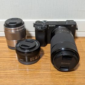 SONY α6400 Wズームレンズキット 単焦点レンズ E 50mm F1.8
