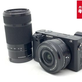 【中古】 【並品】 ソニー α6400 ダブルズームレンズキット ブラック [ILCE-6400Y B]