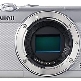 【中古】【39shop】Canon★ミラーレス一眼カメラ EOS M100 ボディーホワイト EOSM100WH-BODY(非常に良い)