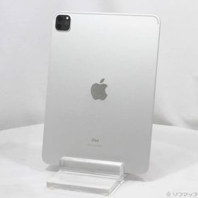 〔中古〕Apple(アップル) iPad Pro 11インチ 第2世代 128GB シルバー MY252J／A Wi-Fi〔377-ud〕