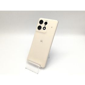 【中古】MOTOROLA SoftBank 【SIMフリー】 motorola edge 50s pro バニラクリーム 8GB 256GB A402MO【福岡天神】保証期間１ヶ月【ランクA】