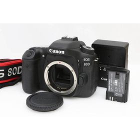 【全額返金保証】良品｜キヤノン EOS 80D ボディ CA01-D074-2P2A