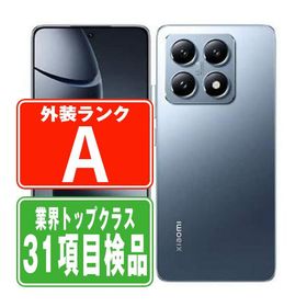 XIG07 Xiaomi 14T チタンブルー SIMフリー au 中古 スマホ 本体 美品 7日間返品OK あすつく xig07bl8mtm