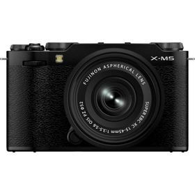 【ラッピング可】【即日発送】【新品】FUJIFILM 富士フイルム X-M5 XC15-45mmレンズキット XM5LK1545BJP ブラック
