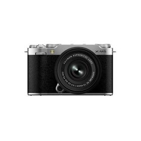 FUJIFILM 富士フイルム X-M5 XC15-45mmレンズキット ミラーレス一眼カメラ シルバー ズームレンズ X-M5-1545-S