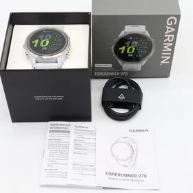 ボーナスストア+5％【新品】GARMIN Forerunner 970 010-02969-51 White/Amp Yellow スマートウォッチ ガーミン フォアランナー 本体
