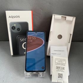 超美品 SIMフリー AQUOS sense9 RAM 8GB ROM 256GB ブラック色