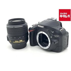 【中古】 【良品】 ニコン D5200 18-55 VR レンズキット ブラック