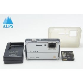 良品 Panasonic パナソニック LUMIX DMC-FT2 コンパクトデジタルカメラ ソリッドシルバー 260727a【アルプスカメラ】