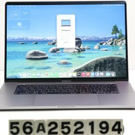 Apple MacBook Pro 16インチ 2019 A2141 Core i7 9750H 2.6GHz/16GB/512GB(SSD)/16W/3K(3072x1920)/Radeon Pro 5300M AC欠品【中古】【20260625】