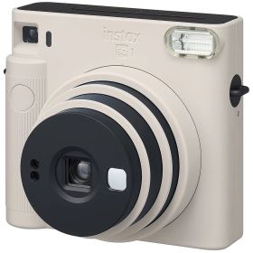 富士フイルム(FUJIFILM) インスタントカメラ "チェキスクエア"instax SQUARE SQ1 チョークホワイト INS SQ 1 WHITE