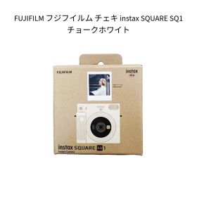 【ダイヤ・プラチナ会員様限定！エントリーでポイント10倍！】【新品】FUJIFILM フジフイルム チェキ instax SQUARE SQ1 チョークホワイト