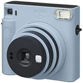 【中古】 富士フイルム(FUJIFILM) インスタントカメラ "チェキスクエア"instax SQUARE SQ1 グレイシャーブルー INS SQ 1 BLUE