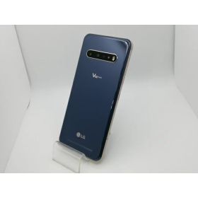 【中古】LG電子 SoftBank 【SIMロック解除済み】 LG V60 ThinQ 5G クラッシーブルー 8GB 128GB A001LG【新橋烏森通り】保証期間1ヶ月【ランクC】