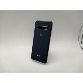 【中古】LG電子 SoftBank 【SIMロック解除済み】 LG V60 ThinQ 5G クラッシーブルー 8GB 128GB A001LG【札幌南2条】保証期間1ヶ月【ランクB】