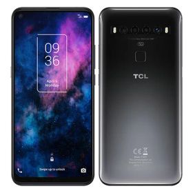 【中古】【安心保証】 TCL 10 5G T790H[128GB] SIMフリー マーキュリーグレー