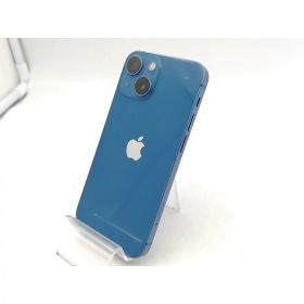 【中古】Apple 楽天モバイル 【SIMフリー】 iPhone 13 mini 128GB ブルー MLJH3J/A【大宮東口】保証期間1週間【ランクC】