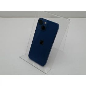 【中古】Apple au 【SIMフリー】 iPhone 13 mini 128GB ブルー MLJH3J/A【仙台イービーンズ】保証期間1ヶ月【ランクC】