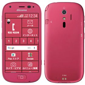 【中古】Bランク【やや傷や汚れあり】 SIMロック解除済み 元docomo F-04J 富士通 ピンク 判定○ 送料無料