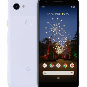 【中古】【安心保証】 Google Pixel 3a[64GB] SoftBank パープリッシュ