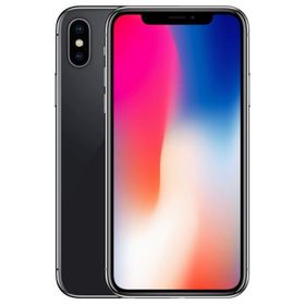 (中古並品)〈SIMフリー〉Apple iPhone X 64GB スペースグレイ MQAX2J/A【安心保証90日/赤ロム永久保証】iPhoneX 本体 アイフォーン アイフォン スマホ