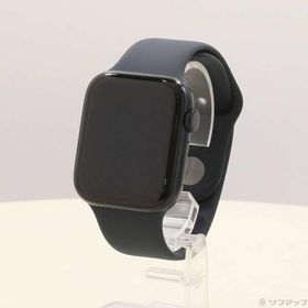 〔中古〕Apple(アップル) Apple Watch SE 第2世代 GPS 44mm ミッドナイトアルミニウムケース ミッドナイトスポーツバンド〔269-ud〕