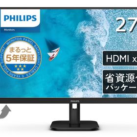 Philips｜フィリップス 27E1N1800A/11 液晶ディスプレイ(27型/IPS/4K UHD 3840×2160/60Hz/4ms)(ブラック)[27E1N1800A11] 返品種別A