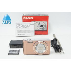 美品 CASIO カシオ EXILIM EX-ZS180 コンパクトデジタルカメラ ブラウン 元箱付 260706aa【アルプスカメラ】