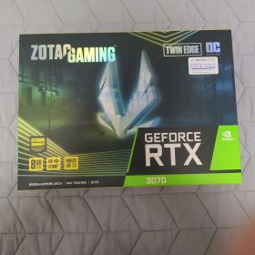 [美品・箱付] ZOTAC GeForce RTX 3070 Twin Edge