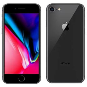 【中古】【SIMロック解除済】au iPhone8 A1906 (MQ782J/A) 64GB スペースグレイ Apple スマホ スマートフォン 当社3ヶ月間保証 送料無料 イオシス