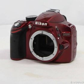 〔中古〕Nikon(ニコン) NIKON D3200 ボディ レッド (2416万画素／SDXC)〔269-ud〕