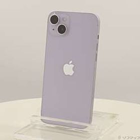 〔中古品〕 iPhone14 Plus 256GB パープル MQ4M3J／A SIMフリー ［6.7インチ有機EL／Apple A15／RAM:6GB／ナノSIM］〔中古品〕 iPhone14 Plus 256GB パープル MQ4M3J／A SIMフリー ［6.7インチ有機EL／Apple A15／RAM:6GB／ナノSIM］