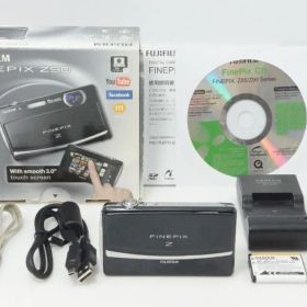 良品 FUJIFILM フジフイルム FinePix Z90 コンパクトデジタルカメラ ブラック 元箱付 260708e