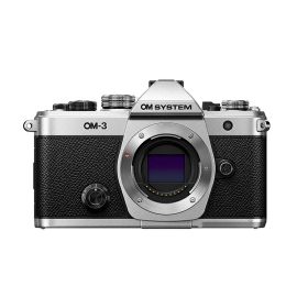 オーエムシステム (OM SYSTEM) ミラーレス一眼 OM-3 ボディー シルバー