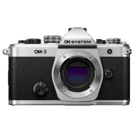 OM SYSTEM オーエムシステム OM-3 ボディ SLV シルバー ミラーレス一眼カメラ