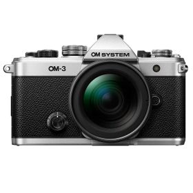 OM SYSTEM オーエムシステム 納期約2週間かかります OM-3 12-45mm F4.0 PRO レンズキット シルバー
