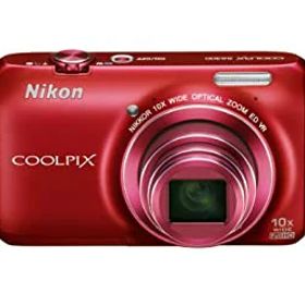 【中古】Nikon デジタルカメラ COOLPIX (クールピクス) S6300 アーバンレッド S6300RD