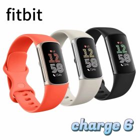 Fitbit Charge 6 スマートウォッチ Google連携モデル Suica対応 GPS内蔵 睡眠トラッキング 心拍数測定 Android iOS対応 ウェアラブル端末 父の日にも