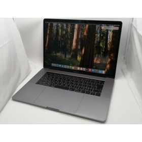 【中古】Apple MacBook Pro 15インチ Corei7:2.6GHz Touch Bar搭載 512GB スペースグレイ MR942J/A (Mid 2018)【大須2】保証期間1ヶ月【ランクB】