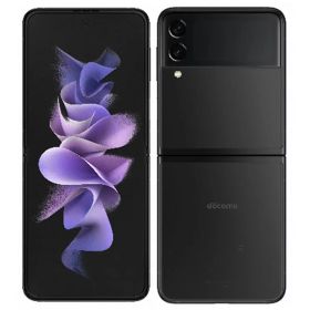 【中古】Aランク【目立った傷や汚れなし】SIMフリー SC-54B SAMSUNG Galaxy Z Flip3 5G 128GB ファントム ブラック 利用制限—(白ロム) 送料無料