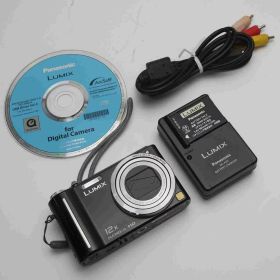 【中古】パナソニック デジタルカメラ LUMIX (ルミックス) TZ7 ブラック DMC-TZ7-K当店保証30日間 人気モデル 高画質 売れ筋