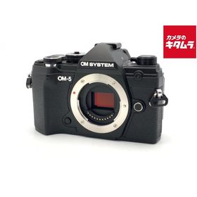 【中古】 【美品】 OM SYSTEM OM-5 ボディ ブラック