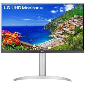 LG電子 27UP650K-W 27型液晶ディスプレイ/ 3840×2160/ DP、HDMI/ ホワイト/ スピーカーなし/ 昇降/ チルト/ 回転