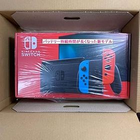 【中古】【新モデル】Nintendo Switch 本体【Joy-Con(L) ネオンブルー／(R) ネオンレッド】 任天堂 [HAD-S-KABAA NSWホンタイネオン シンモデル]
