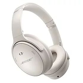 【中古】(非常に良い)Bose QuietComfort 45 headphones ワイヤレスヘッドホン Bluetooth ノイズキャンセリング マイク付 ホワイトスモーク 最大24時間再生 有線対応