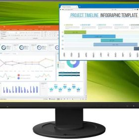 【マラソン限定★ポイント2倍＆2,000円クーポン】送料無料【お取り寄せ】EIZO 液晶ディスプレイ 22.5型 ベーシック ブラック EV2360-BK ディスプレイ モニター本体 デイスプレイ パソコン 家電
