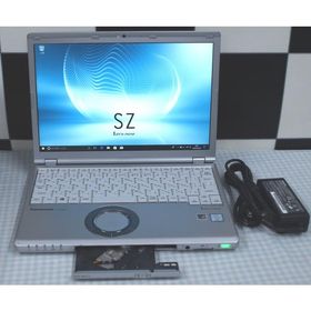 YS005★Panasonic CF-SZ5 軽量小型 DVD読み書き対応 Core i5 6300U 2.4GHz RAM4GB SSD120GB WiFi Bluetooth Win10Pro64bitリカバリー済